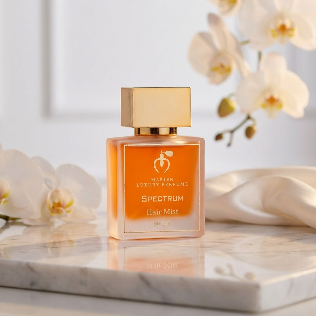 Marien Spectrum Luxury Hair & Body Mist | Cedarwood, Musk, Jasmine - 50ml-4