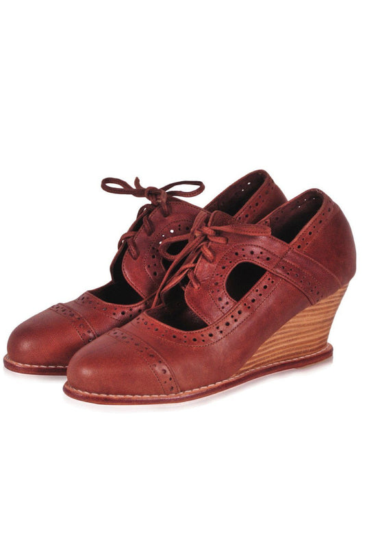 Stockholm Oxford Wedges-0