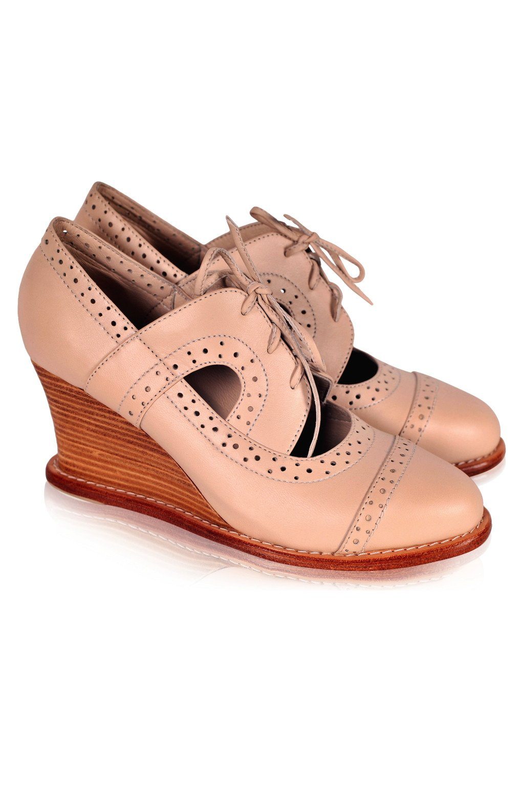 Stockholm Oxford Wedges-3