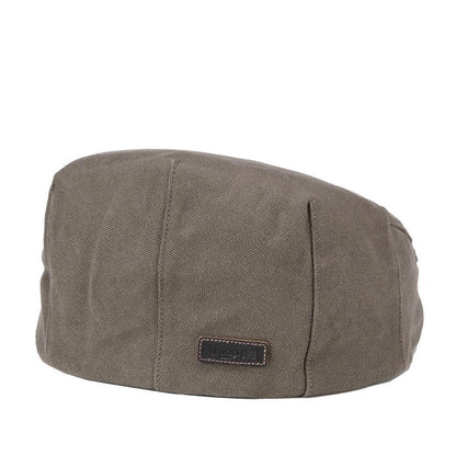 Waxed Canvas Flat Cap | TRP0503-3