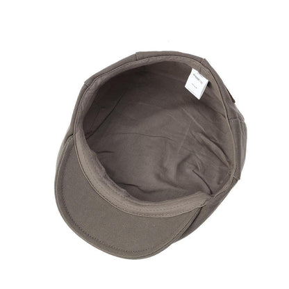 Waxed Canvas Flat Cap | TRP0503-4