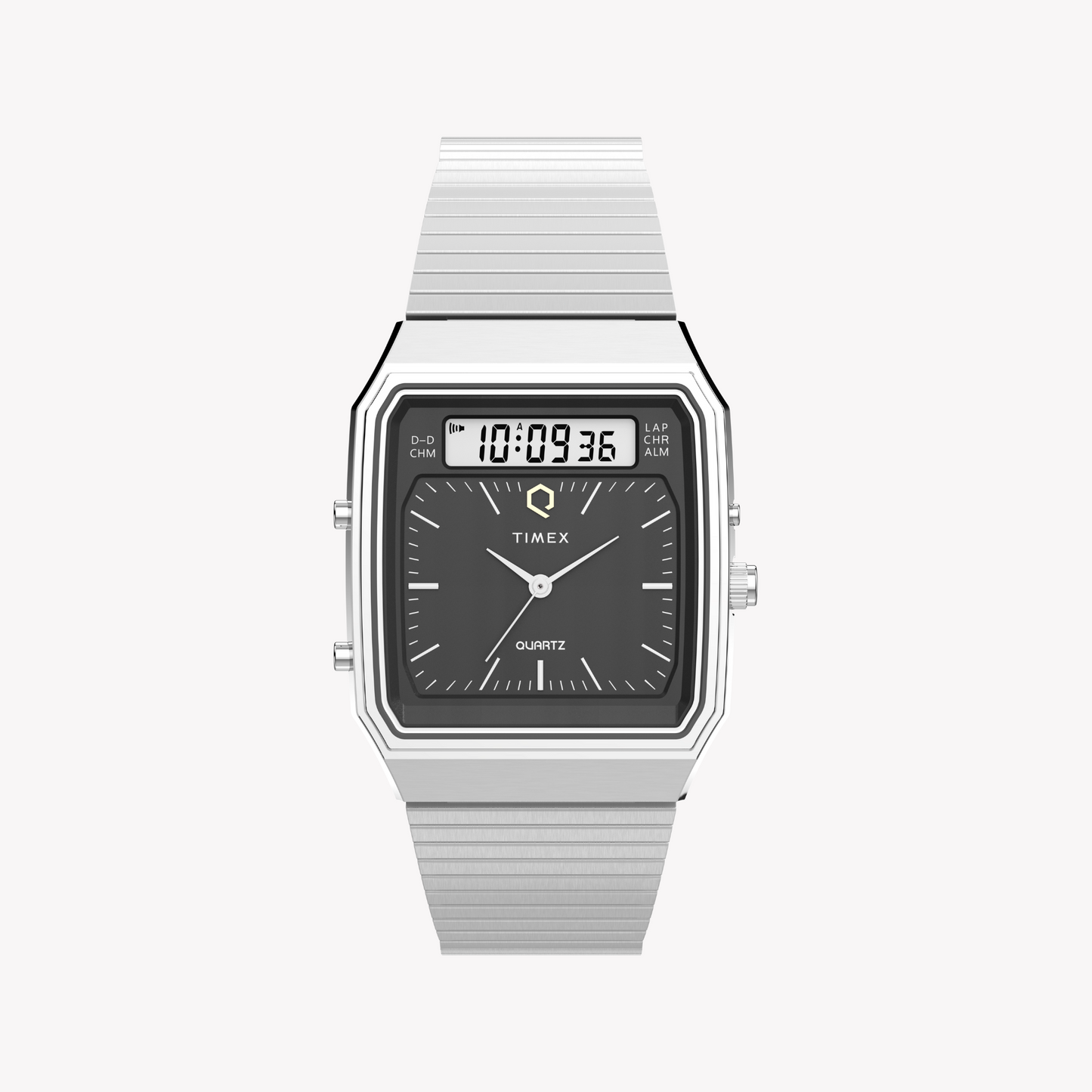 Timex Men's Silver Stainless Steel Watch | Tw2y05900-0