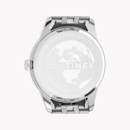 Chicago Multi 45mm Silver Tone Case Blue Dial Bracelet TW2Y21500-3