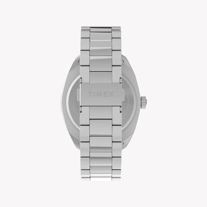 Mens Silver-tone Case & Bracelet with Black Dial TW2Y22600 | Stylish Watch-2