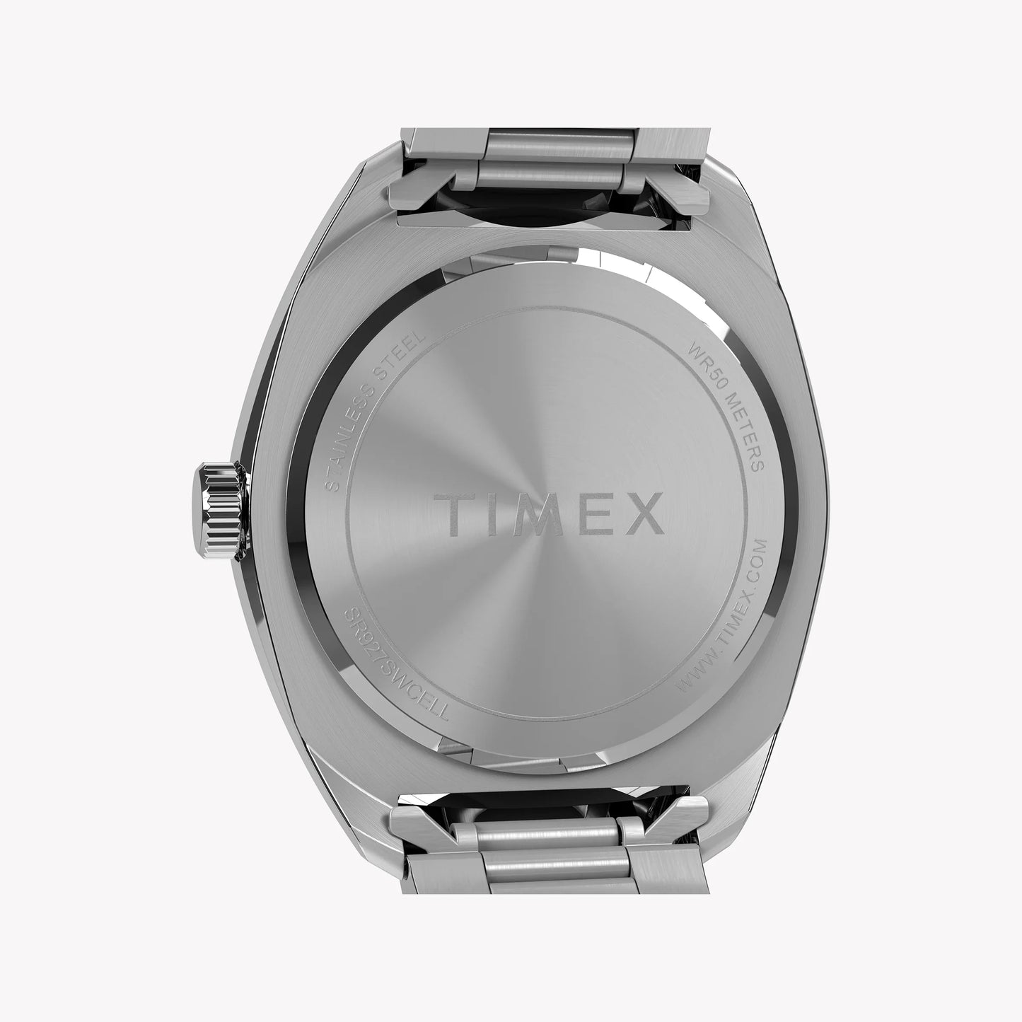 Mens Silver-tone Case & Bracelet with Black Dial TW2Y22600 | Stylish Watch-3