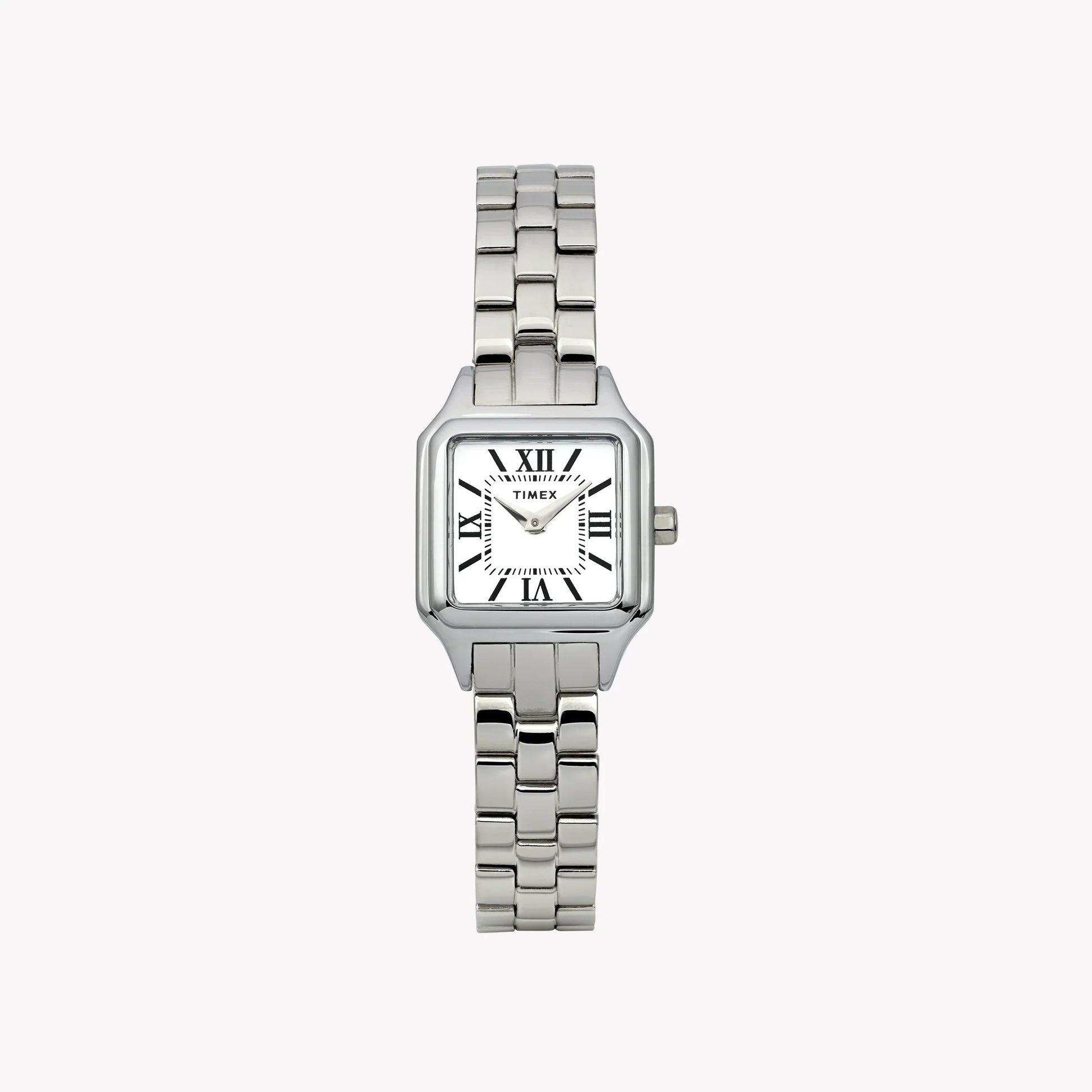 Addison Silver-Tone Case & Bracelet White Dial TW2Y23800 | Men's Watch-0