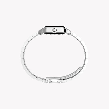Addison Silver-Tone Case & Bracelet White Dial TW2Y23800 | Men's Watch-1