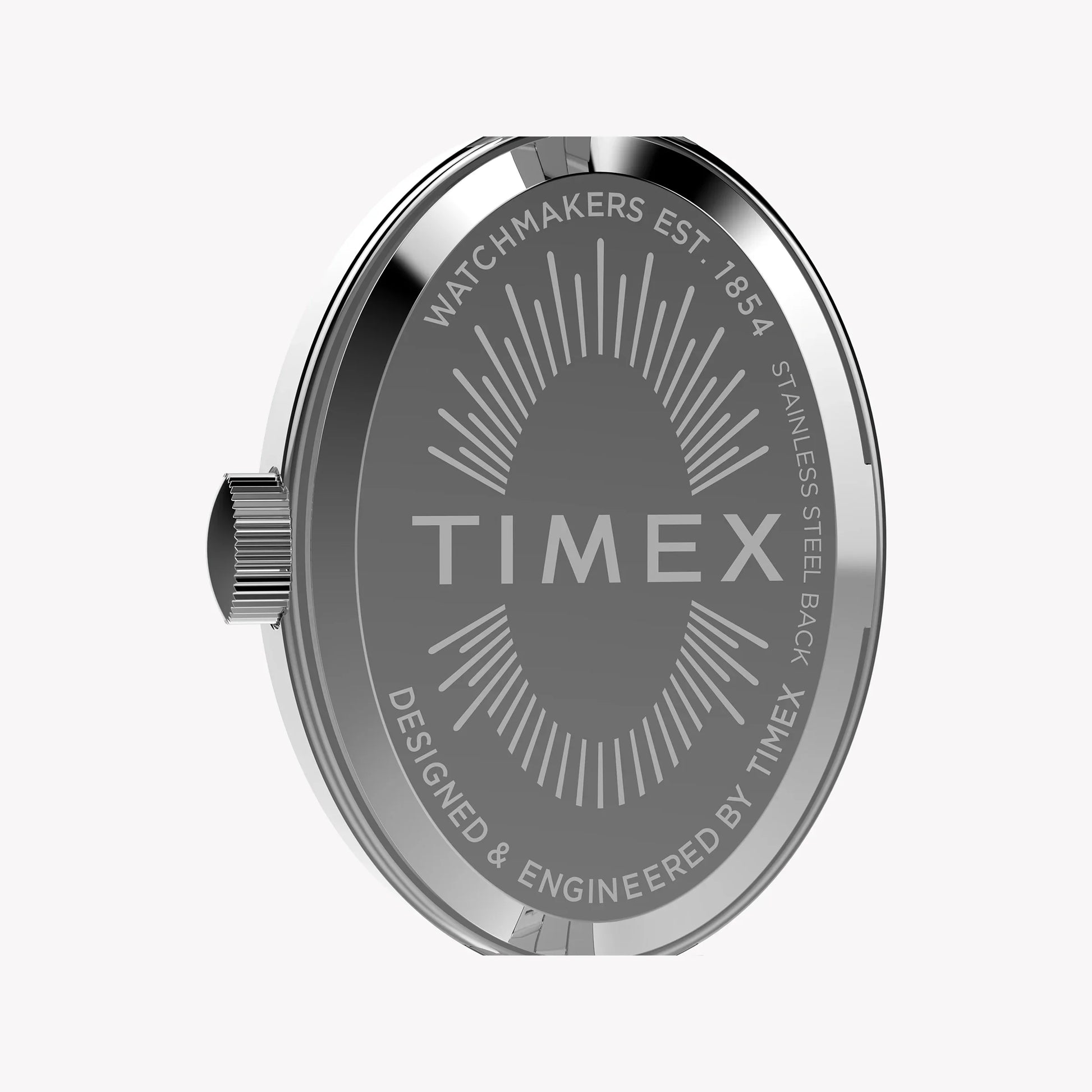 Cavatina Silver-Tone Case & Bracelet with Aquamarine Dial TW2Y26600-3