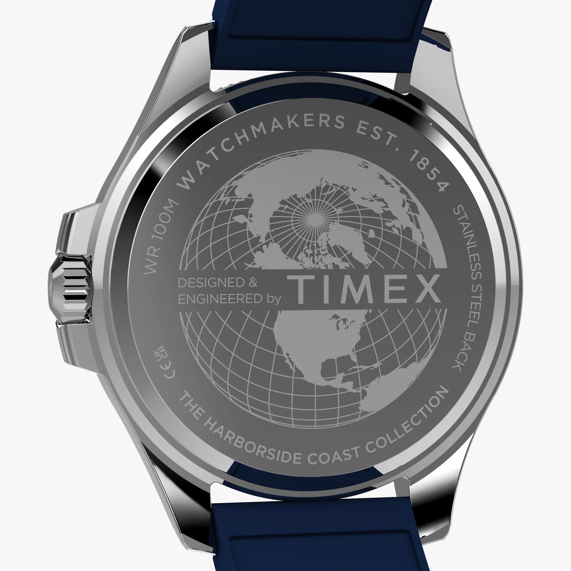 Timex Men's Silver-Tone SS, Blue Resin | TW2Y33400-4