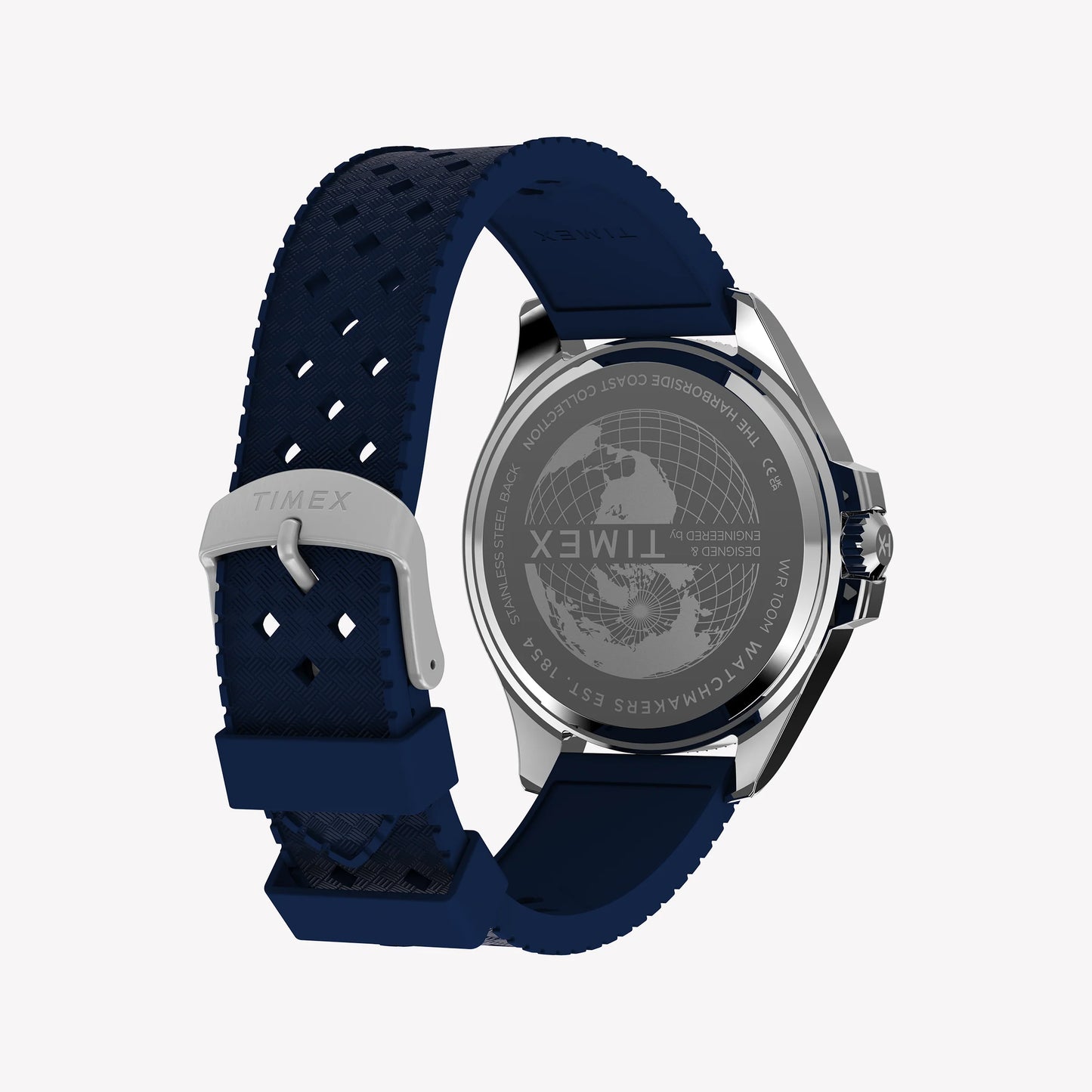 Timex Men's Silver-Tone SS, Blue Resin | TW2Y33400-1
