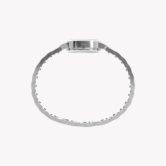 Womens Silver Tone Case & Bracelet with Mother of Pearl Dial TW2Y38400-1