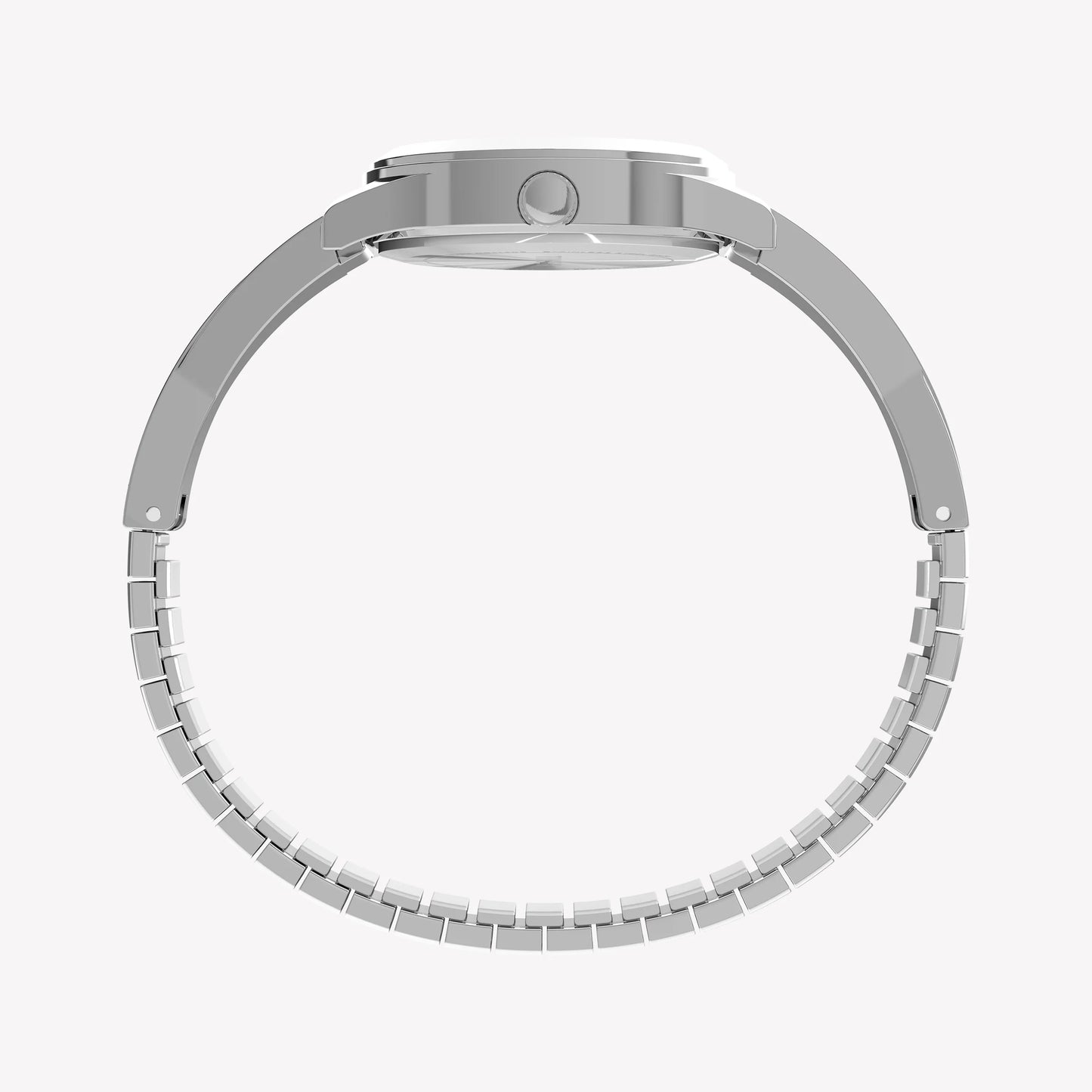 Timex Women's Silver-Tone Stainless Steel, Blue Dial | TW2Y39400-3