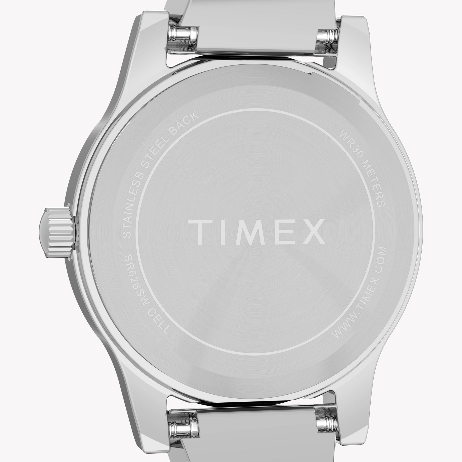 Timex Women's Silver-Tone Stainless Steel, Blue Dial | TW2Y39400-4
