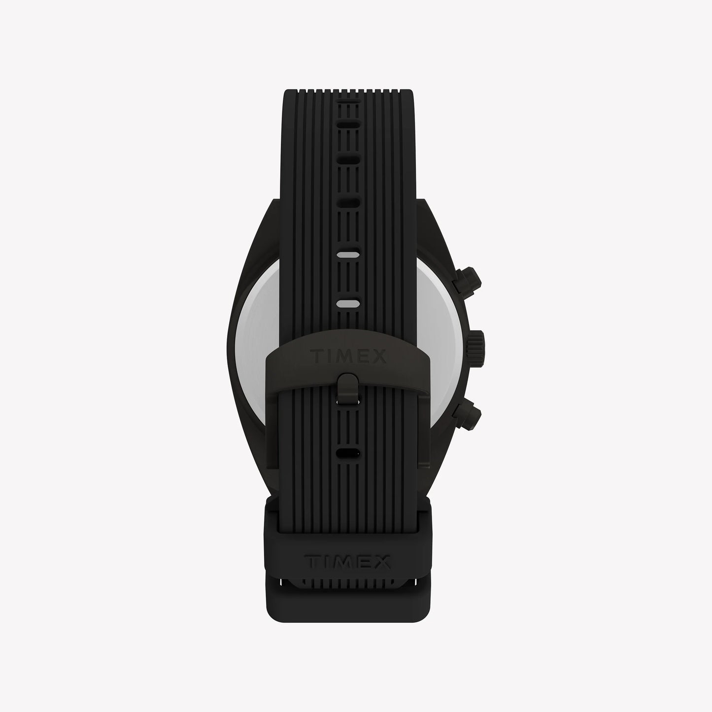 Timex Men's Gunmetal SS, Black Silicone | TW2Y61000-2