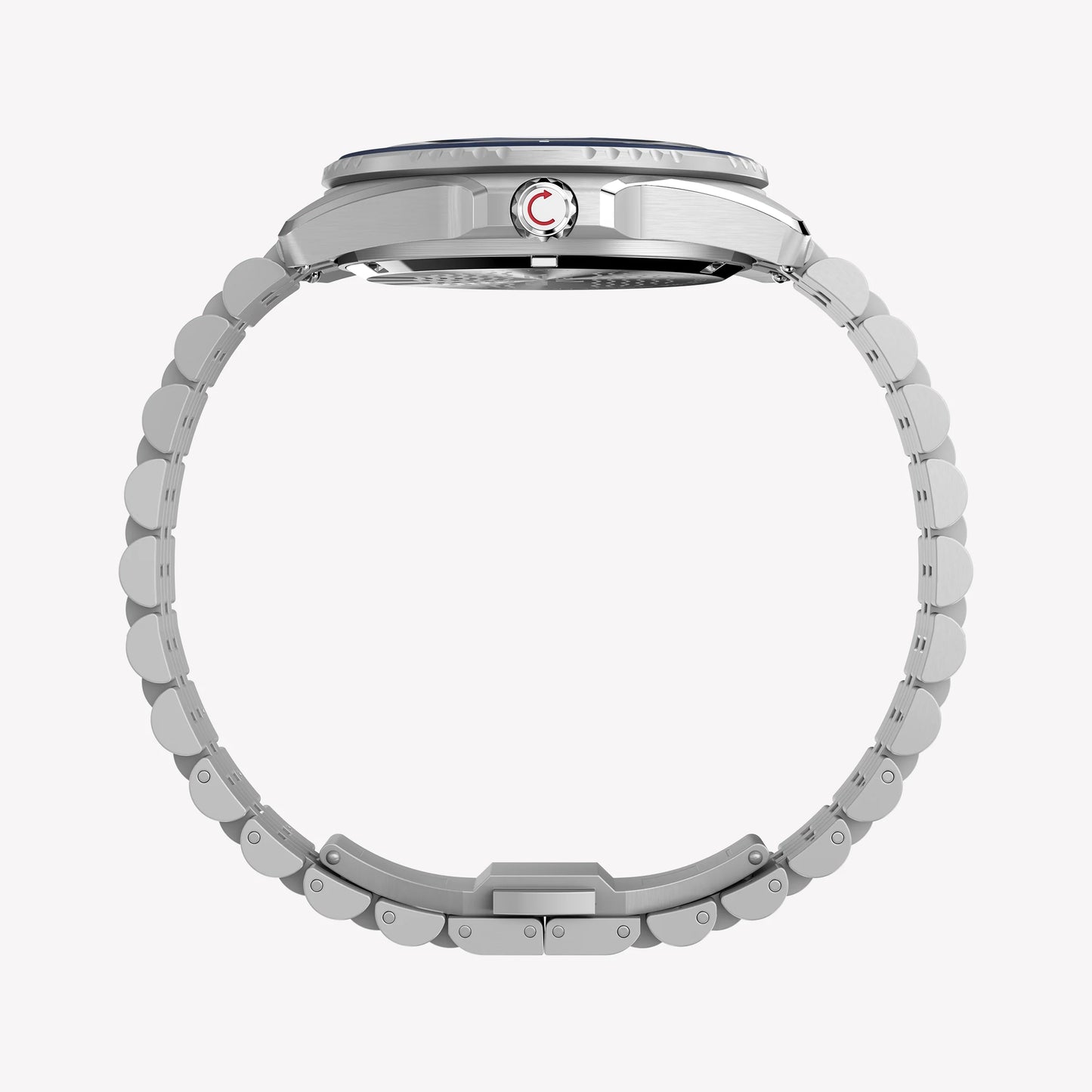 Timex Men's Silver-Tone Steel, Blue Dial | TW2Y64600-3