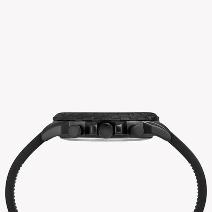 Timex Men's Black Silicone Watch, Brass Case | Tw4b17000-2