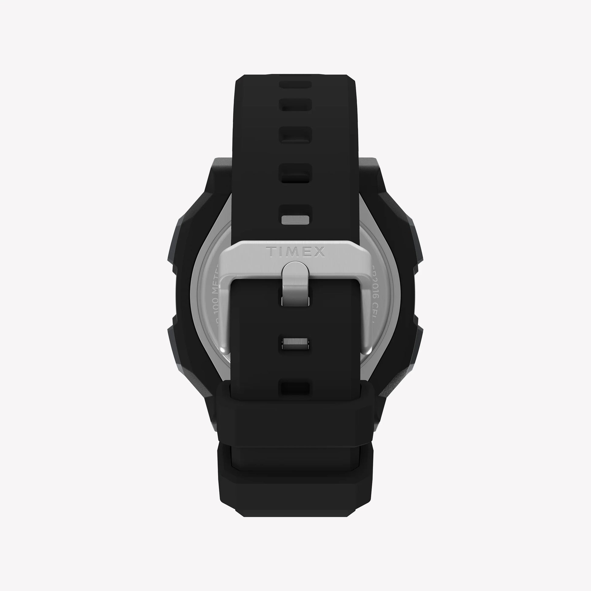 TIMEX Men's Black PC+GF, Black Silicone | TW4B34400-2