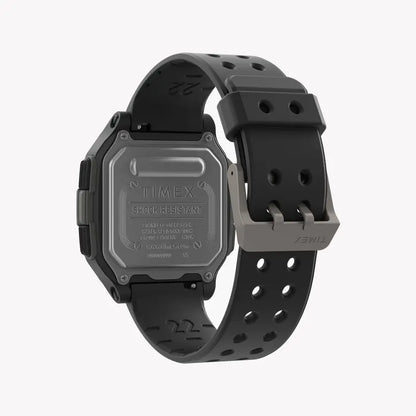 Timex Men's Black Silicone Watch, Digital Dial | Tw5m29000-3