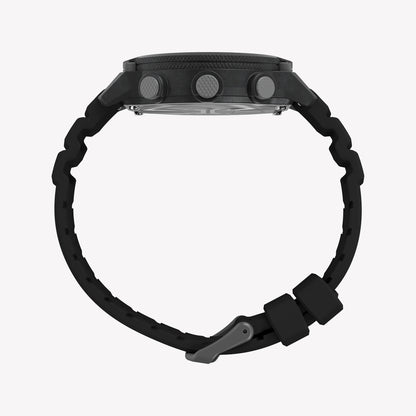 TIMEX Men's Black Digital, Black Silicone | TW5M66900-4