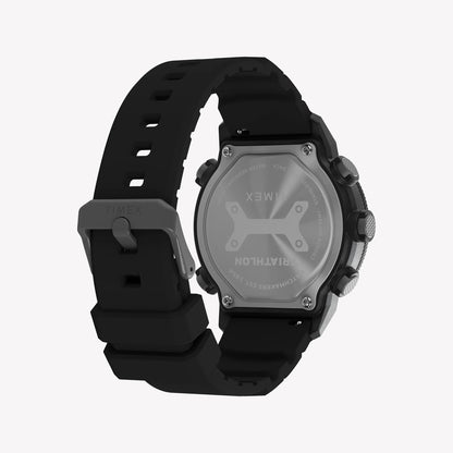 TIMEX Men's Black Digital, Black Silicone | TW5M66900-1