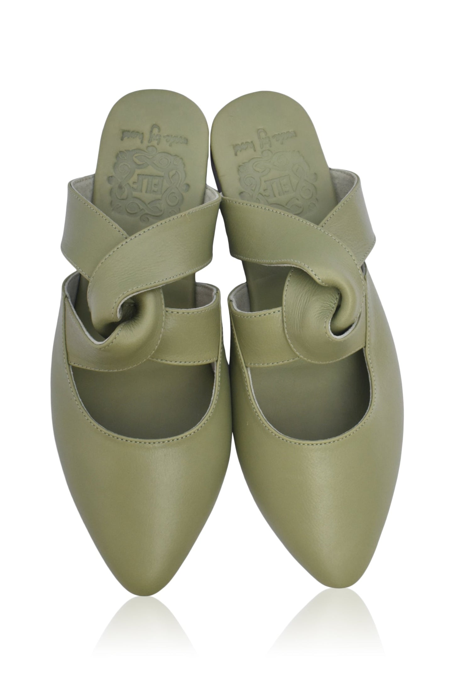 Taj Mahal Pointy Toe Mules-1