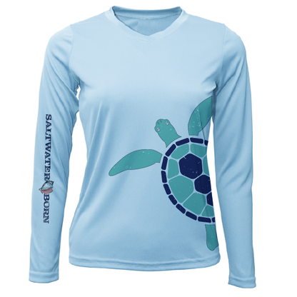 Turtle Wrap Women's Long Sleeve UPF 50+ Dry-Fit Shirt-4
