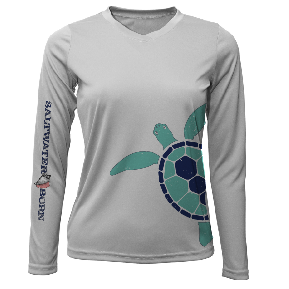 Turtle Wrap Women's Long Sleeve UPF 50+ Dry-Fit Shirt-6