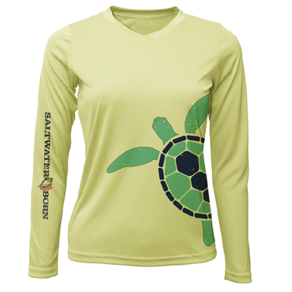 Turtle Wrap Women's Long Sleeve UPF 50+ Dry-Fit Shirt-2