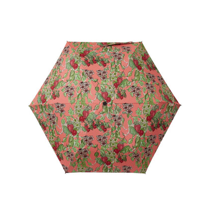 Wild Strawberry - Automatic Folding Umbrella-1