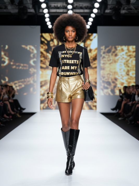 Unisex T-Shirt NYC Streets Are My Runway – BYMANYC ® New York-0