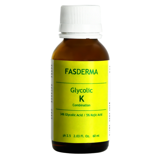 Glycolic K - 34% glycolic Acid / 5% Kojic Acid , 60 ML ( Active Acne, Pigmentation & Uneven Texture)-1