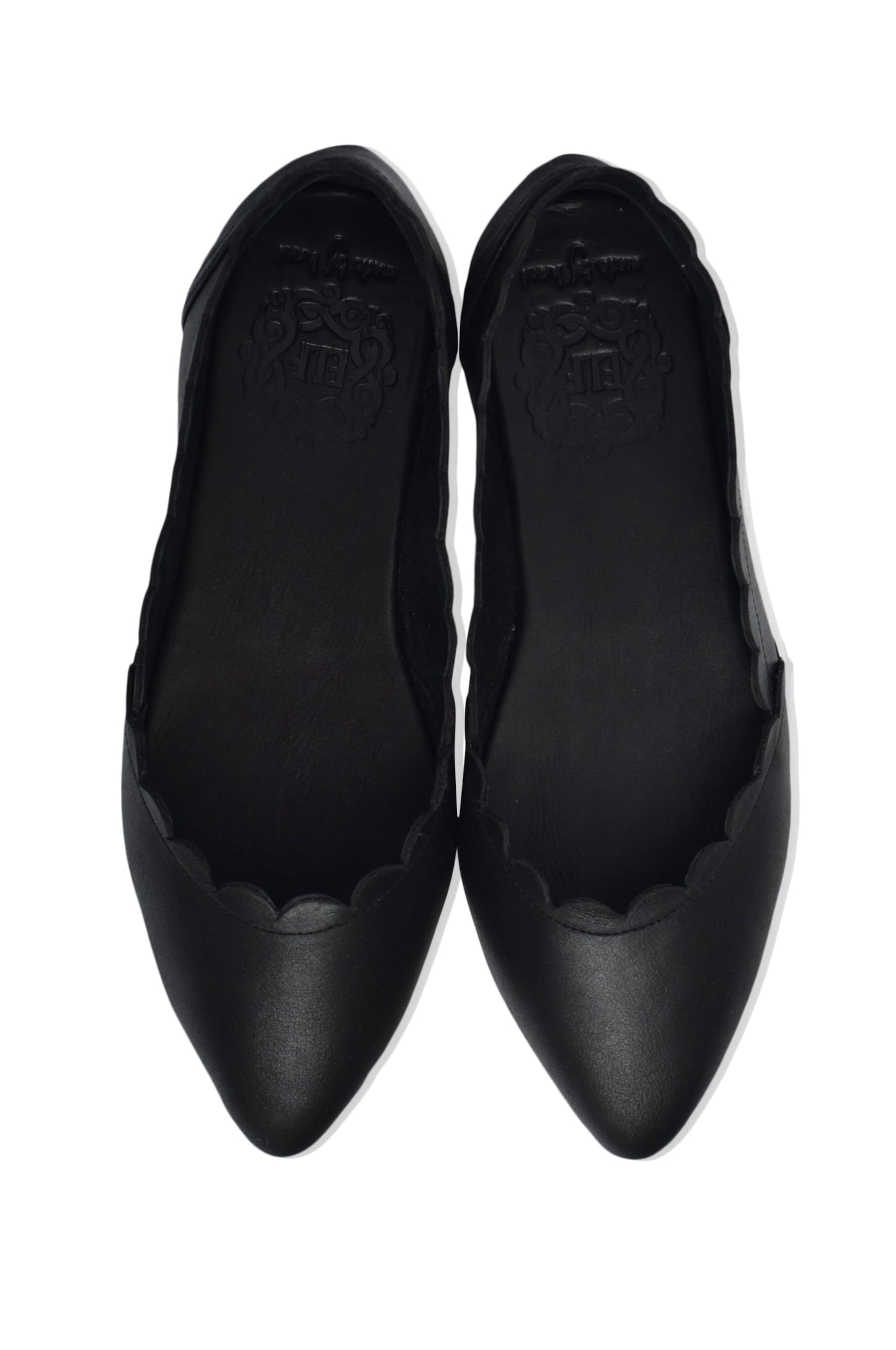 Valentina Leather Ballet Flats-3