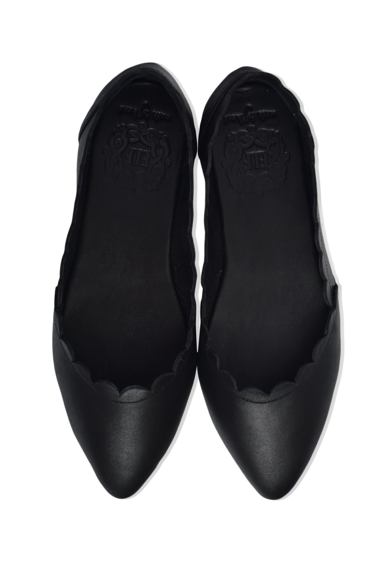 Valentina Leather Ballet Flats-3