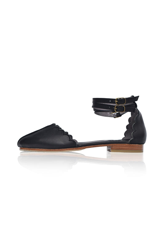 Venus Leather Flats-1