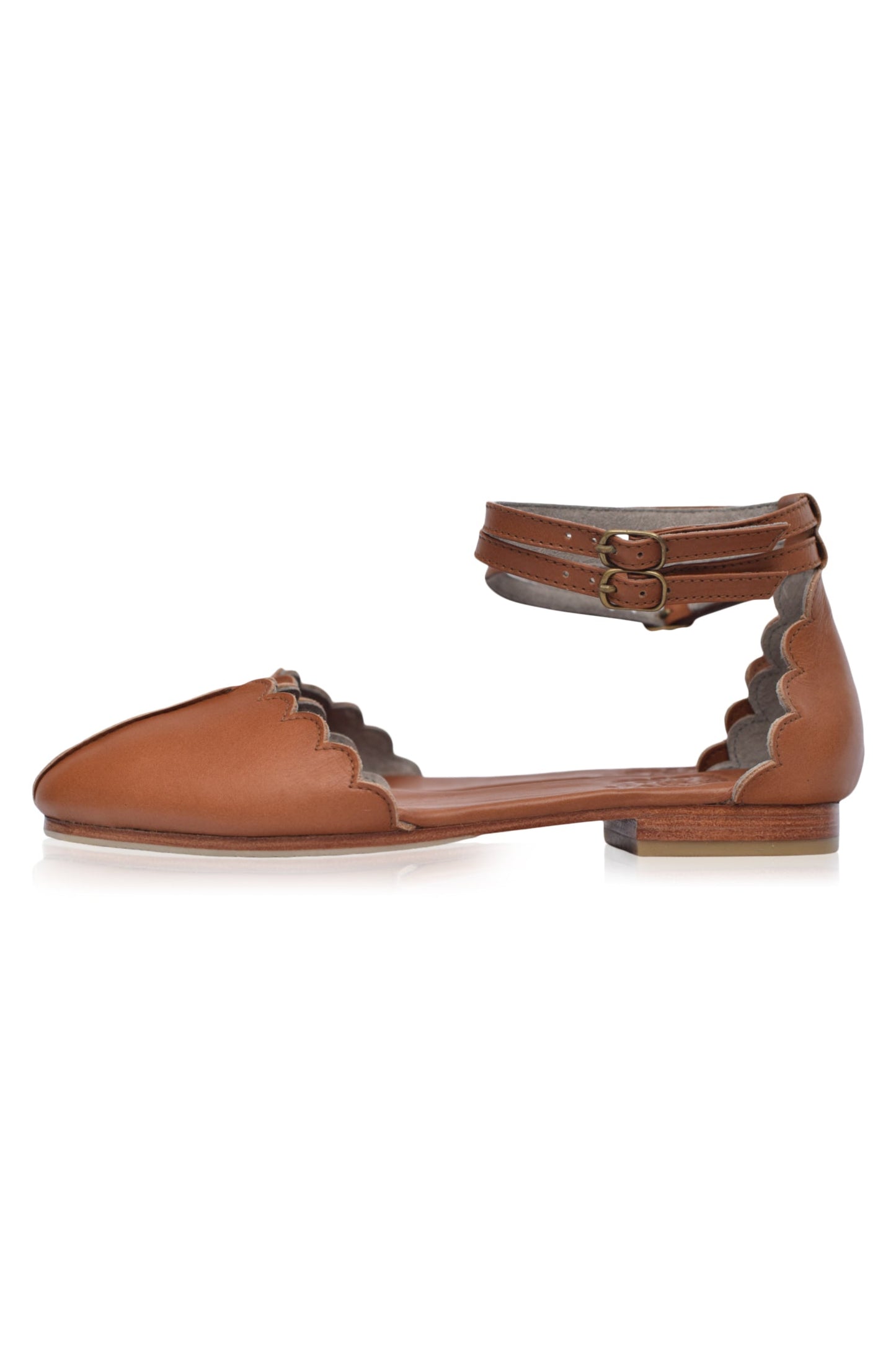 Venus Leather Flats-6