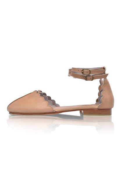 Venus Leather Flats-1