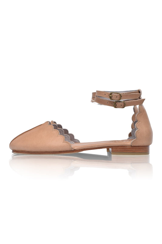 Venus Leather Flats-1