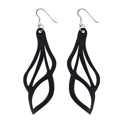 Vine Lightweight Inner Tube Earrings-1