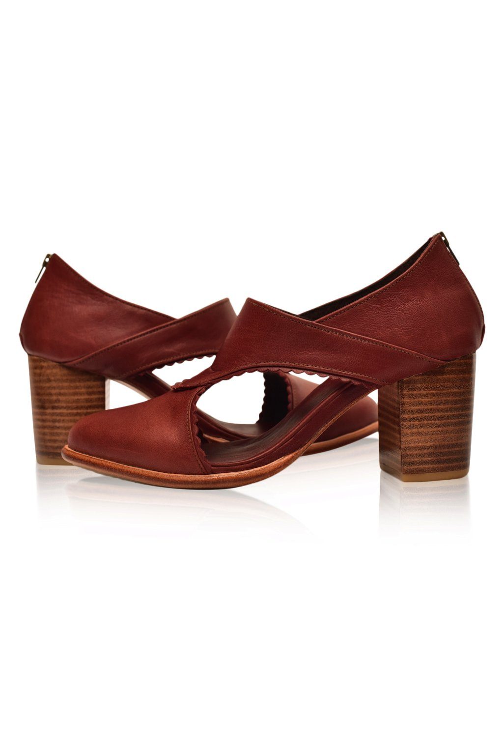 Rain Kiss Leather Booties-8