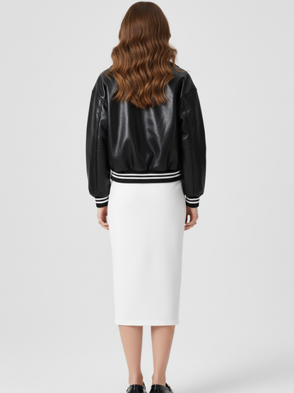 Women's Biker Jacket SOHO ECO FASHION BYMANYC ® New York-2