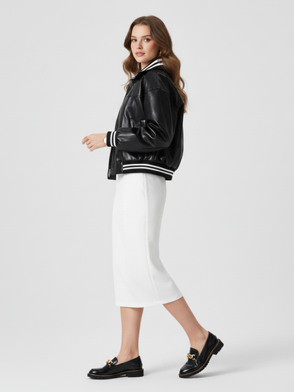 Women's Biker Jacket SOHO ECO FASHION BYMANYC ® New York-0