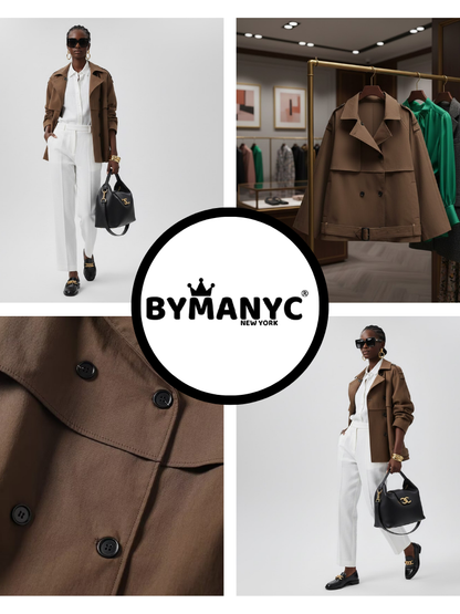 Women's Eco Jacket CHINATOWN NY CITY Collection BYMANYC ® New York-2