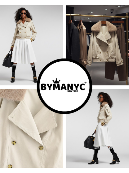 Women's Eco Jacket FORDHAM NY CITY Collection BYMANYC ® New York-2