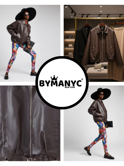 Women's Eco Jacket HARLEM NY CITY Collection BYMANYC ® New York-2
