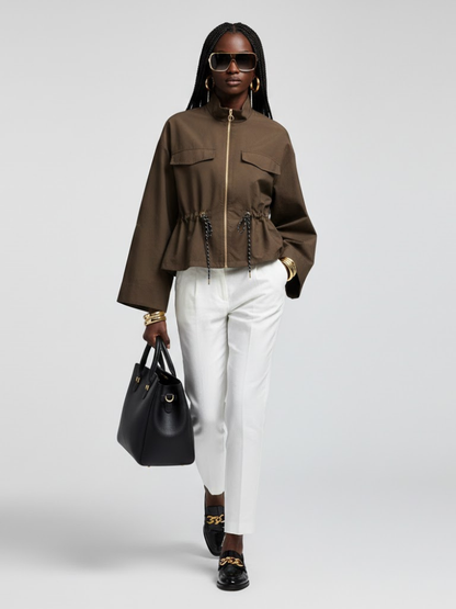 Women's Eco Jacket JACKSON HEIGHTS NY CITY Collection BYMANYC ® New York-0