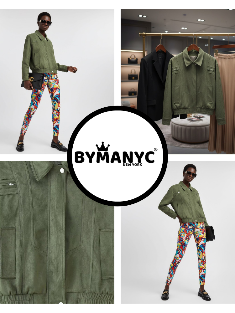 Women's Jacket HUDSON YARDS NYFW New Colecction BYMANYC ® New York-2
