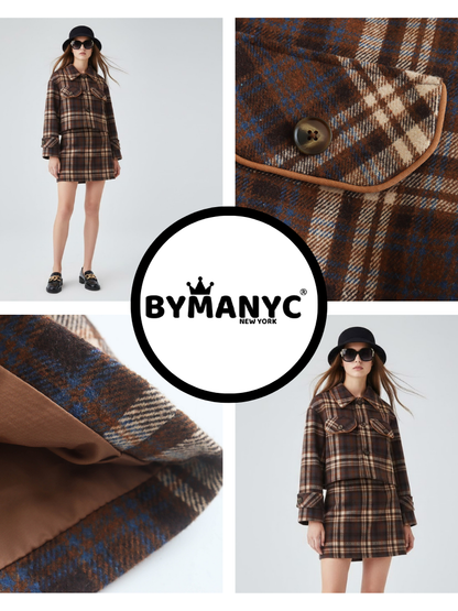 Women's Jacket and Skirt Set NOHO NYFW New Colecction BYMANYC ® New York-1