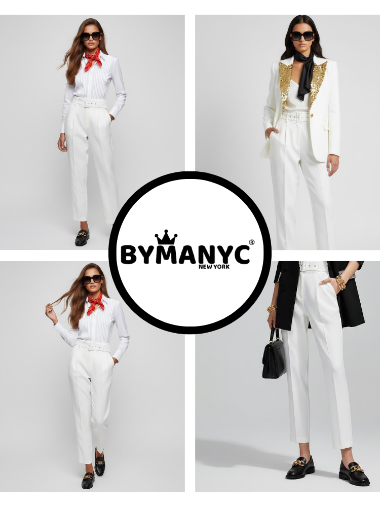 Women's Trousers Upper East Side NYFW New Colecction BYMANYC ® New York-4