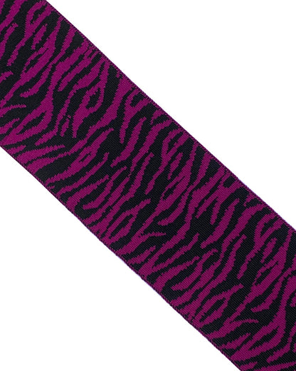 Tiger Wool & Cashmere Scarf Purple-2