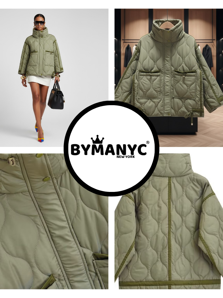 Women's Eco Jacket TRIANGLE NYFW New Collection BYMANYC ® New York-1